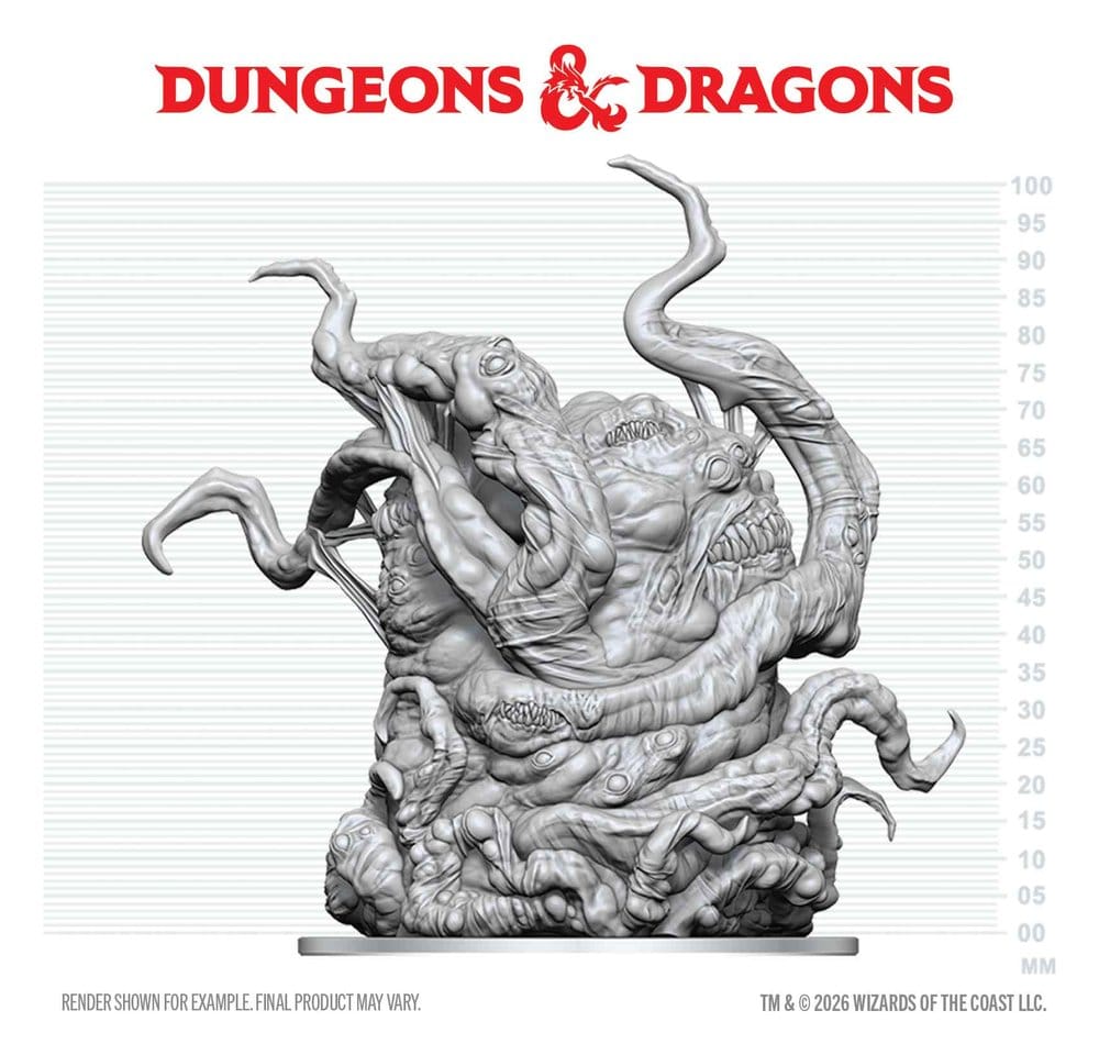 Dungeons & Dragons Nolzur's Marvelous Miniatures Miniatur unbemalt Shoggoth 20 cm