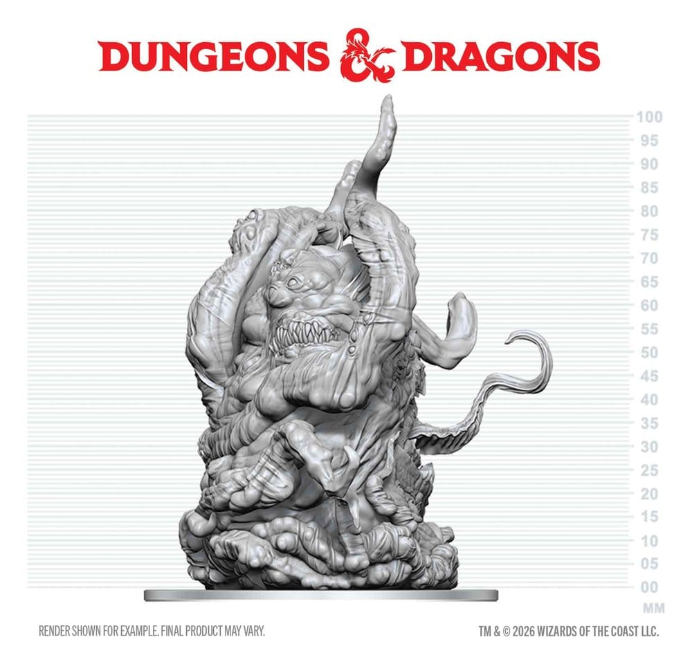 Dungeons & Dragons Nolzur's Marvelous Miniatures Miniatur unbemalt Shoggoth 20 cm