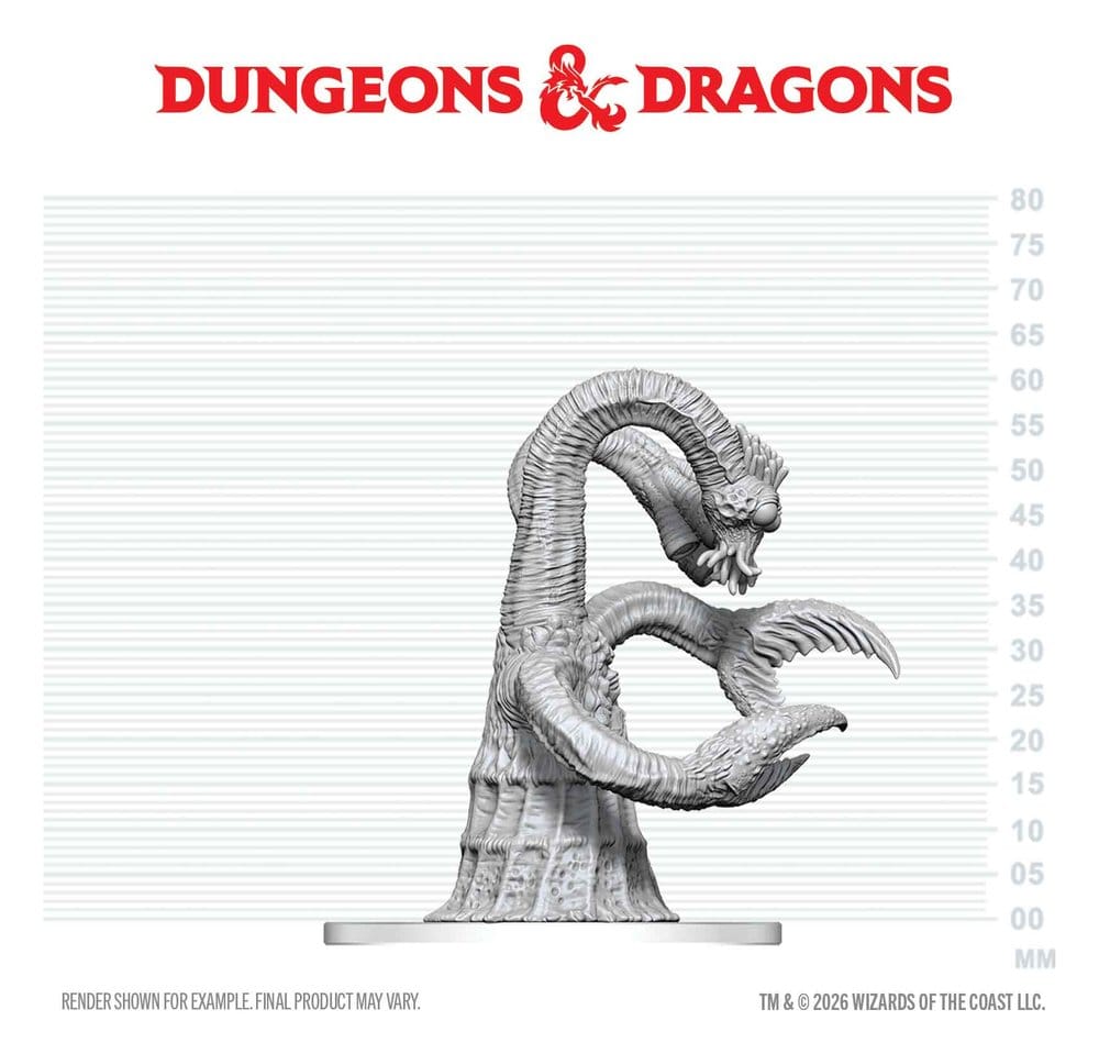 Dungeons & Dragons Nolzur's Marvelous Miniatures Miniatur unbemalt Yithianer 14 cm