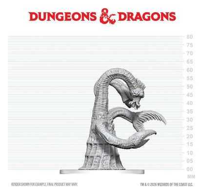 Dungeons & Dragons Nolzur's Marvelous Miniatures Miniatur unbemalt Yithianer 14 cm
