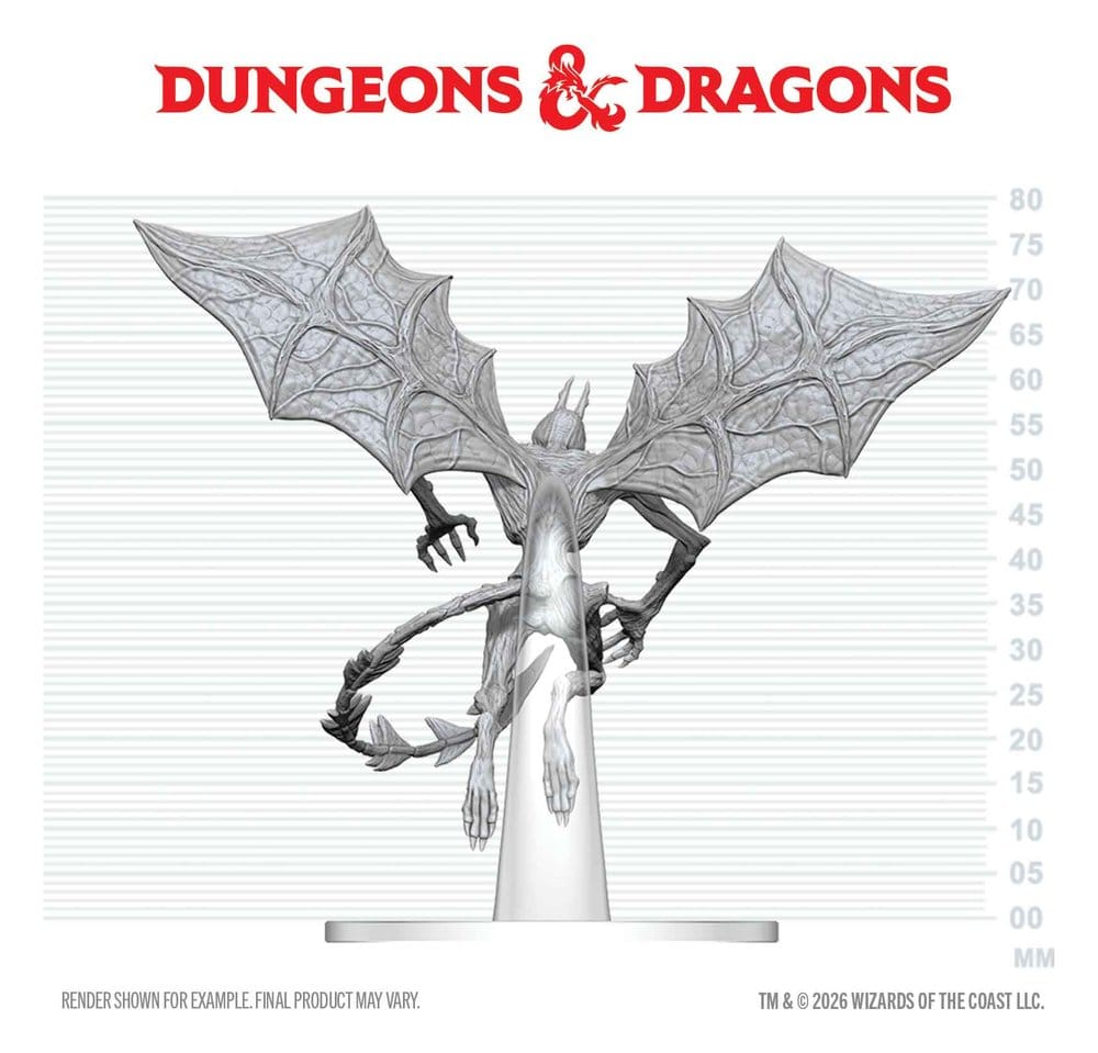 Dungeons & Dragons Nolzur's Marvelous Miniatures Miniatur unbemalt Nachtmahr 17 cm