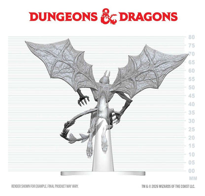 Dungeons & Dragons Nolzur's Marvelous Miniatures Miniatur unbemalt Nachtmahr 17 cm