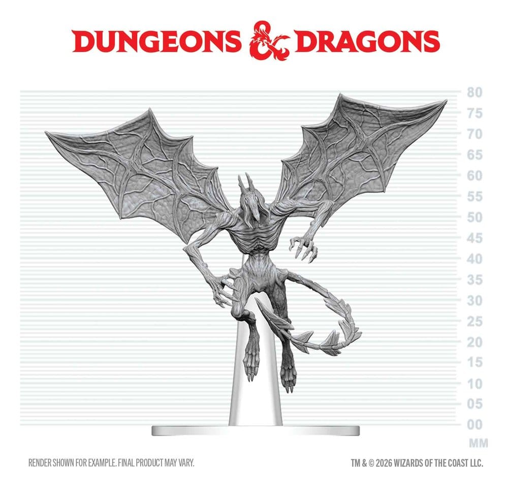 Dungeons & Dragons Nolzur's Marvelous Miniatures Miniatur unbemalt Nachtmahr 17 cm
