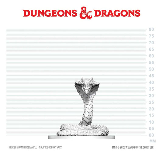 D&D Nolzur's Marvelous Miniatures Minifigur Guardian Naga 6 cm
