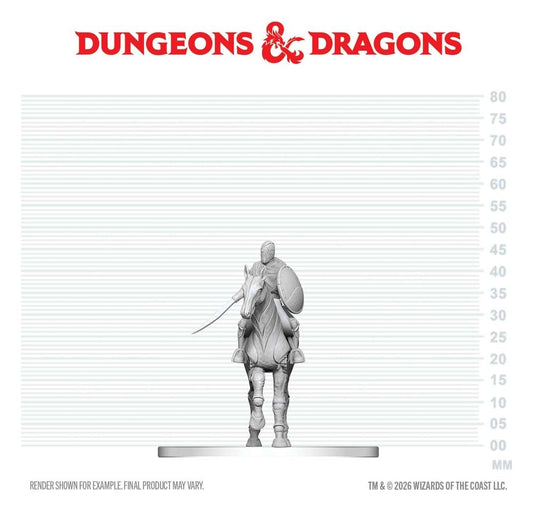 D&D Nolzur's Marvelous Miniatures Minifiguren Nimblewright Steed with Rider 6 cm