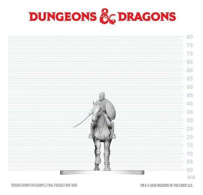 D&D Nolzur's Marvelous Miniatures Minifiguren Nimblewright Steed with Rider 6 cm