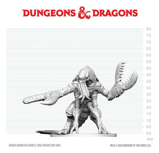 D&D Nolzur's Marvelous Miniatures Minifigur Chuul 6 cm
