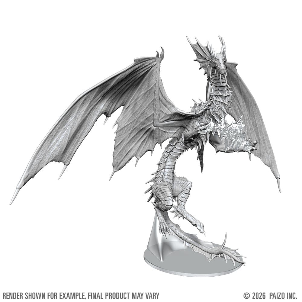 Pathfinder Deep Cuts Boxed Miniatur unbemalt Adult Mirage Dragon 23 cm