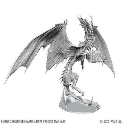 Pathfinder Deep Cuts Boxed Miniatur unbemalt Adult Mirage Dragon 23 cm