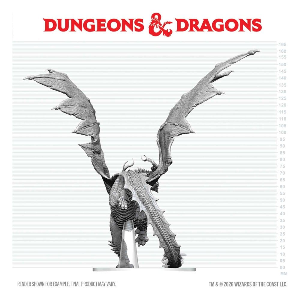 Dungeons & Dragons Nolzur's Marvelous Miniatures Miniatur unbemalt Adult Spirit Dragon 24 cm