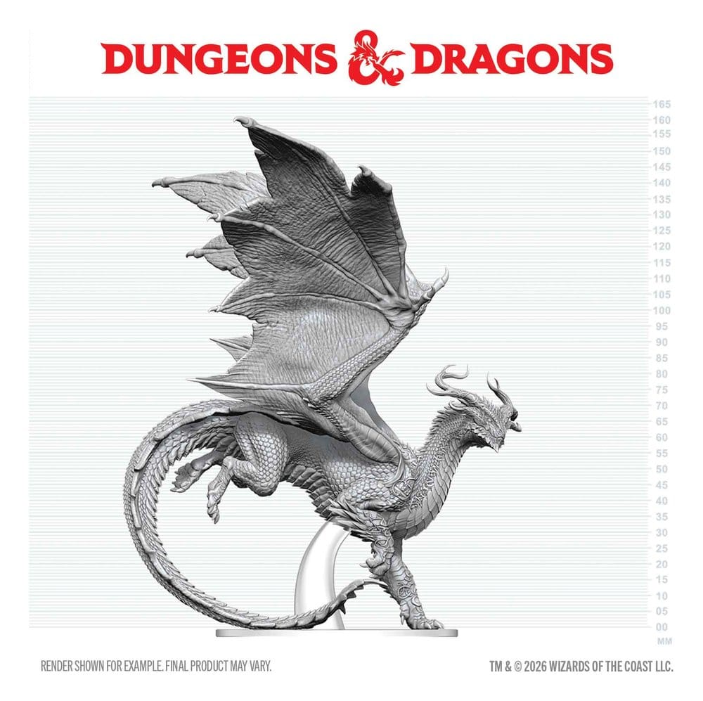 Dungeons & Dragons Nolzur's Marvelous Miniatures Miniatur unbemalt Adult Spirit Dragon 24 cm