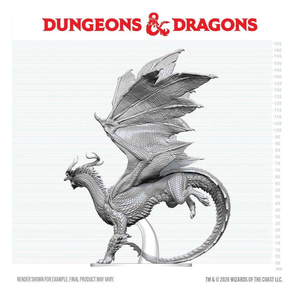 Dungeons & Dragons Nolzur's Marvelous Miniatures Miniatur unbemalt Adult Spirit Dragon 24 cm