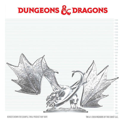 Dungeons & Dragons Nolzur's Marvelous Miniatures Miniatur unbemalt Junger Saphirdrache 20 cm