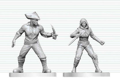 Dungeons & Dragons Nolzur's Marvelous Miniatures Miniatur unbemalt Bandit & Pirat 14 cm