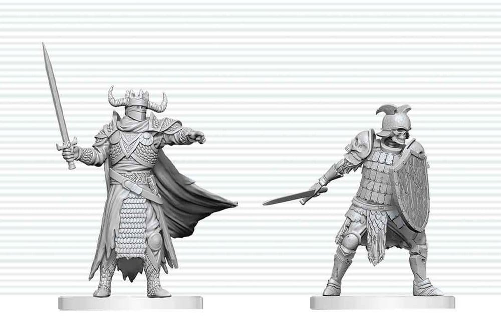 Dungeons & Dragons Nolzur's Marvelous Miniatures Miniatur unbemalt Todesritter & Todesritter-Aspirant 14 cm