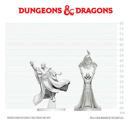 Dungeons & Dragons Nolzur's Marvelous Miniatures Miniatur unbemalt Roter Magier & Erzmagier 14 cm