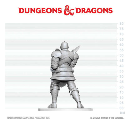Dungeons & Dragons Nolzur's Marvelous Miniatures Miniatur unbemalt Red Knight Guardian Golem 14 cm