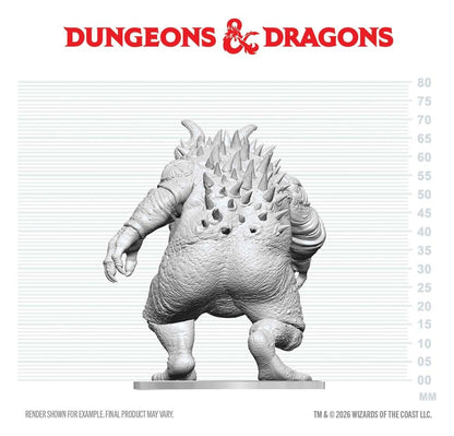 Dungeons & Dragons Nolzur's Marvelous Miniatures Miniatur unbemalt Hezrou 17 cm
