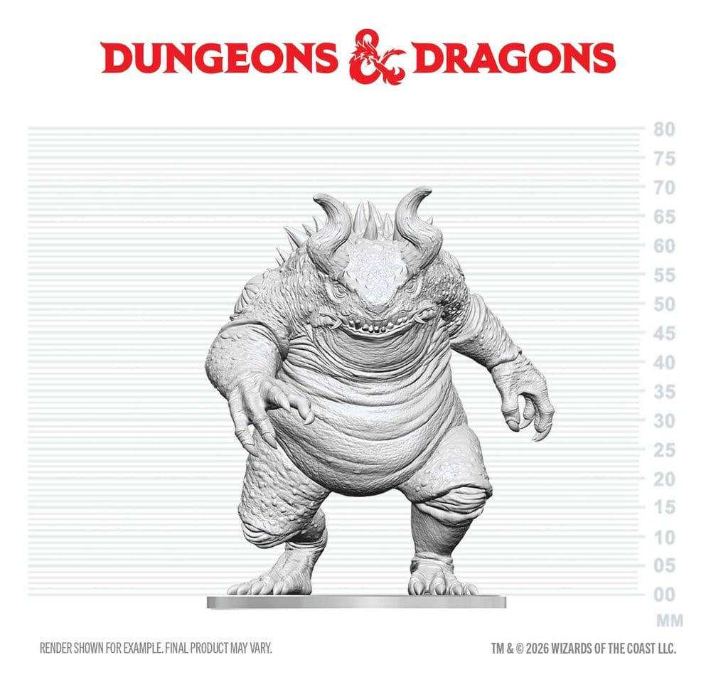 Dungeons & Dragons Nolzur's Marvelous Miniatures Miniatur unbemalt Hezrou 17 cm