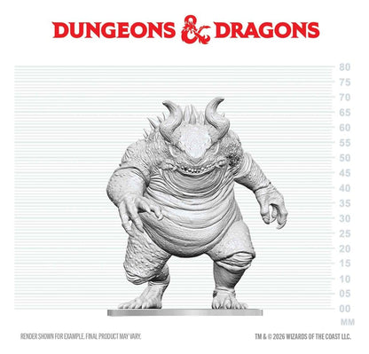 Dungeons & Dragons Nolzur's Marvelous Miniatures Miniatur unbemalt Hezrou 17 cm