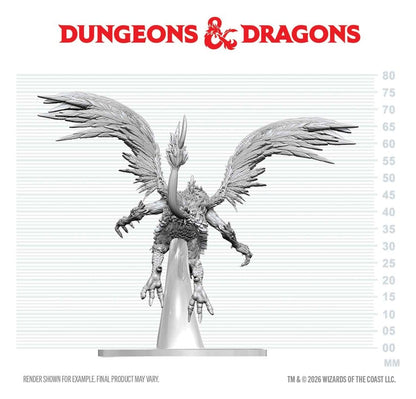 Dungeons & Dragons Nolzur's Marvelous Miniatures Miniatur unbemalt Vrock 17 cm