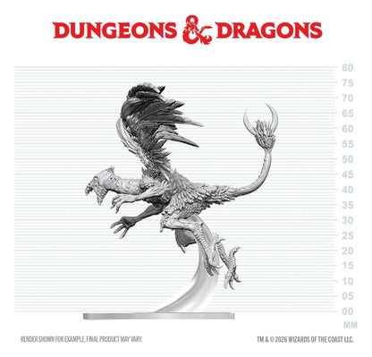 Dungeons & Dragons Nolzur's Marvelous Miniatures Miniatur unbemalt Vrock 17 cm