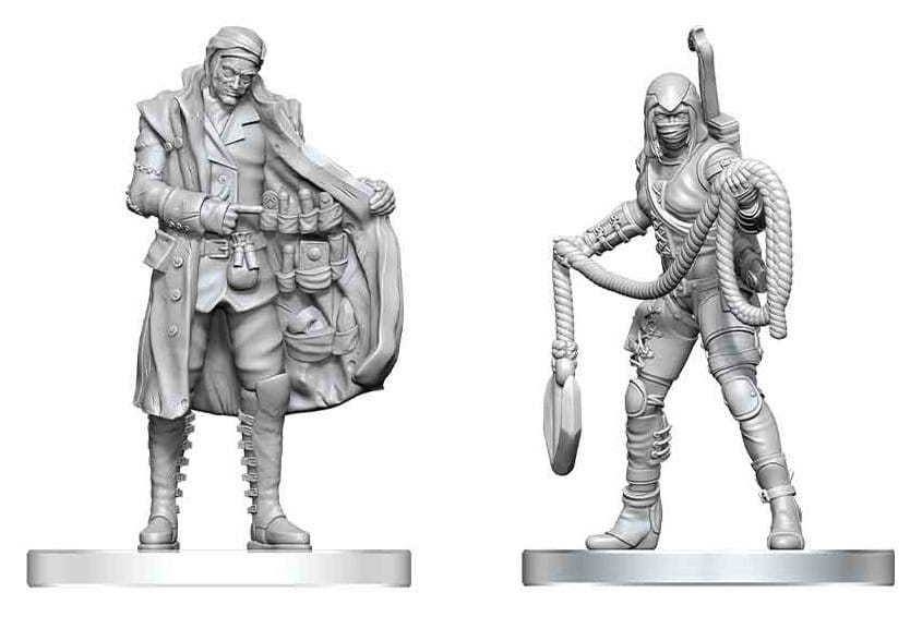 Pathfinder Battles Deep Cuts Miniatur unbemalt Burglar & Fence 14 cm