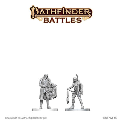 Pathfinder Battles Deep Cuts Miniatur unbemalt Burglar & Fence 14 cm