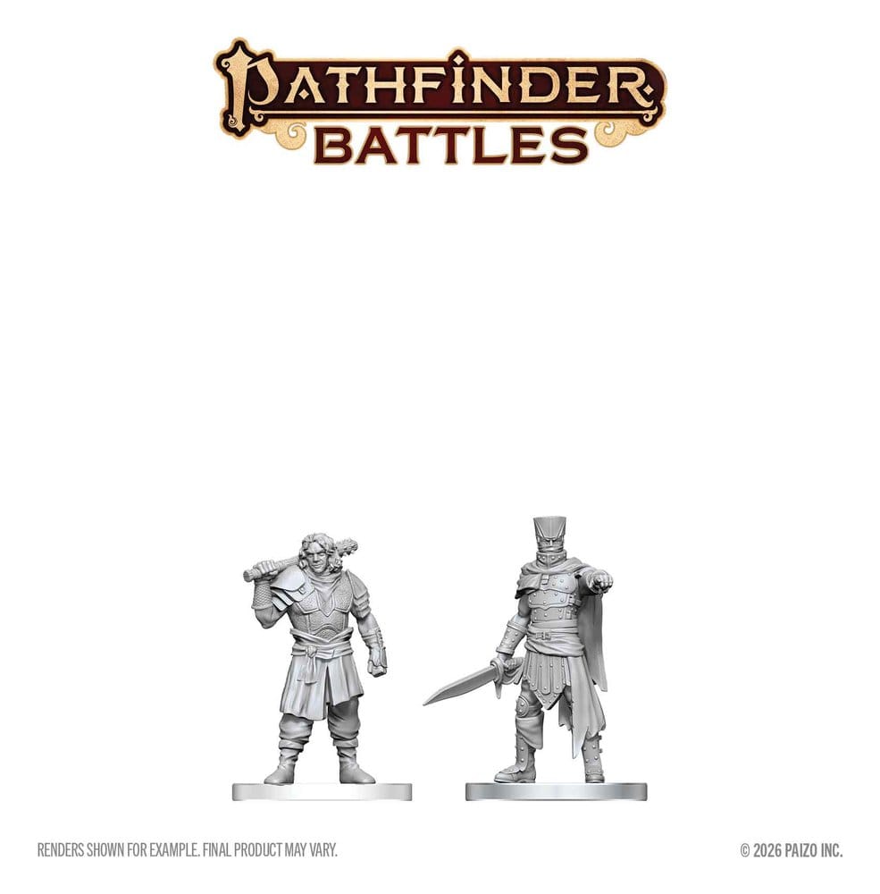 Pathfinder Battles Deep Cuts Miniatur unbemalt Ruffian & Gang Leader 14 cm