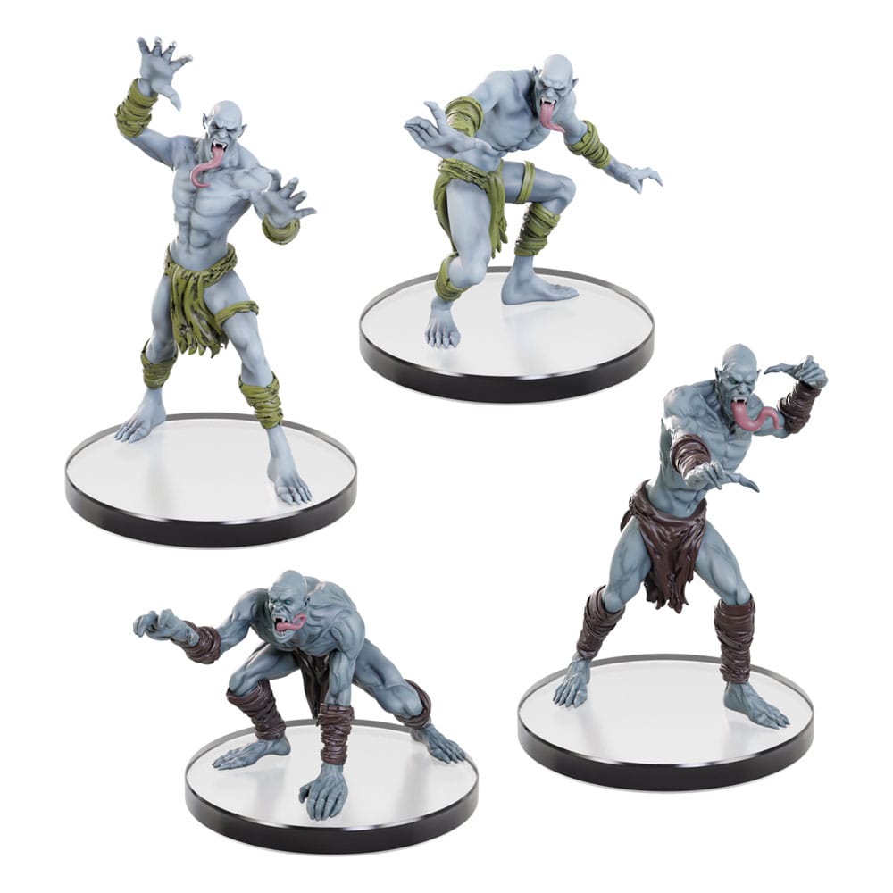 D&D Icons of the Realms Miniaturen vorbemalt Undead Armies - Ghouls & Ghasts Set
