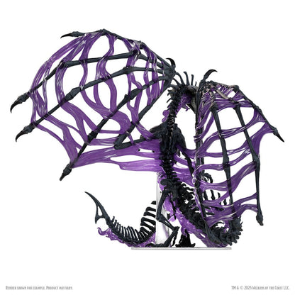 D&D Icons of the Realms Boxed Miniaturen vorbemalt Black Dracolich 30 cm