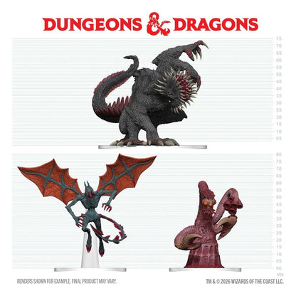D&D Icons of the Realms Boxed Miniaturen vorbemalt Maddening Monsters of Ravenloft