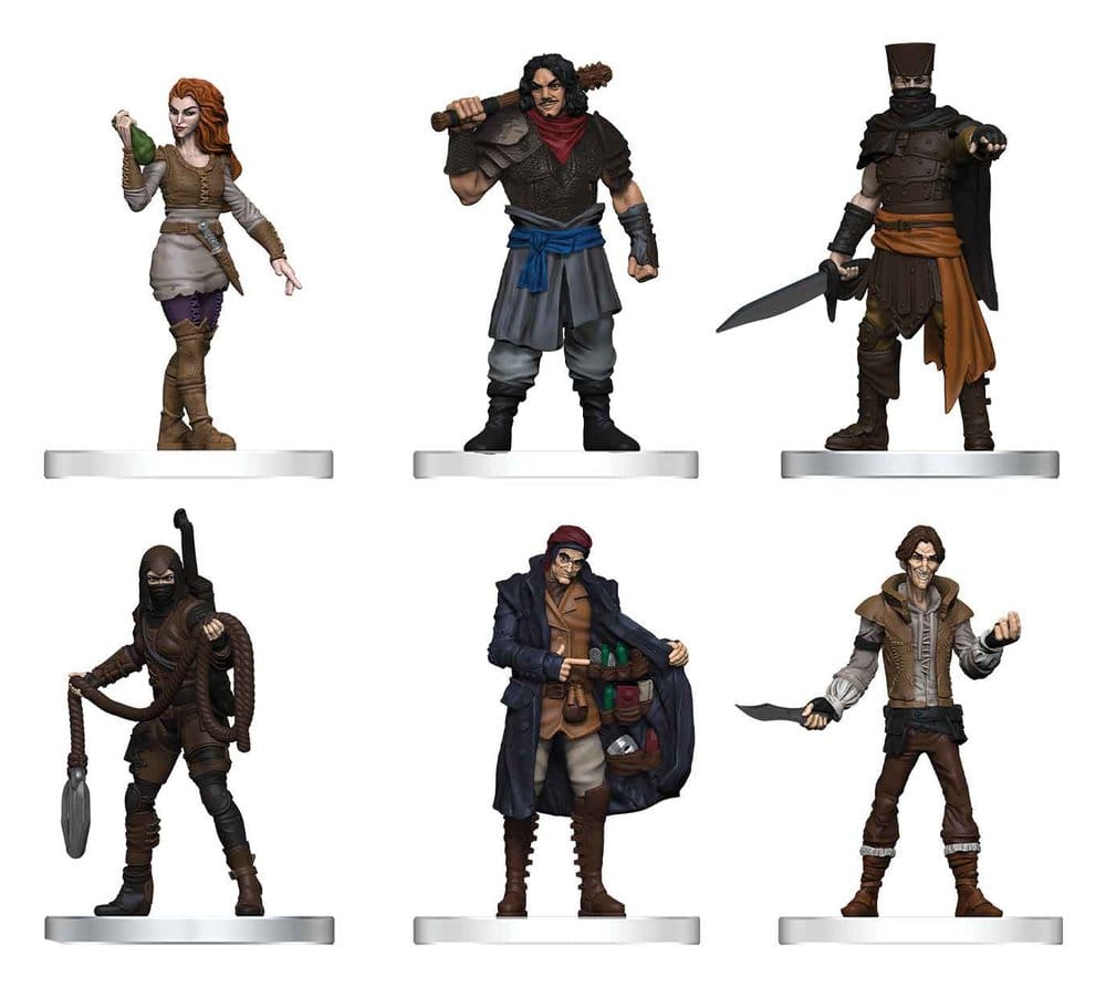 Pathfinder Battles Boxed Miniaturen vorbemalt Criminals 20 cm