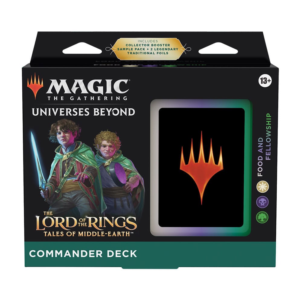 Magic the Gathering The Lord of the Rings: Tales of Middle-earth Commander-Decks Display (4) englisch