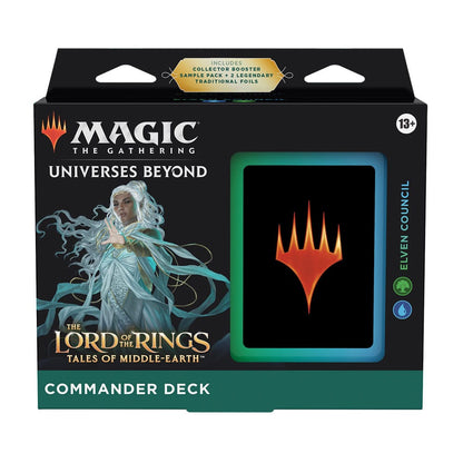 Magic the Gathering The Lord of the Rings: Tales of Middle-earth Commander-Decks Display (4) englisch