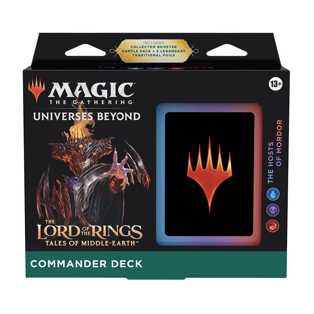 Magic the Gathering The Lord of the Rings: Tales of Middle-earth Commander-Decks Display (4) englisch