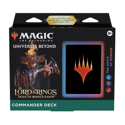 Magic the Gathering The Lord of the Rings: Tales of Middle-earth Commander-Decks Display (4) englisch