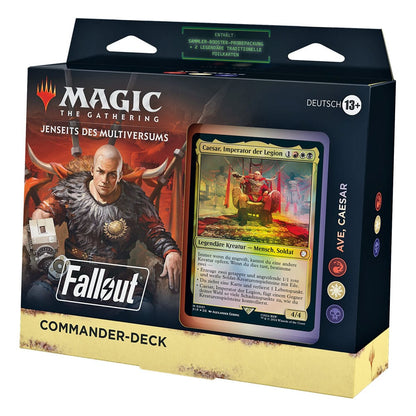 Magic the Gathering Jenseits des Multiversums: Fallout Commander-Decks Display (4) deutsch