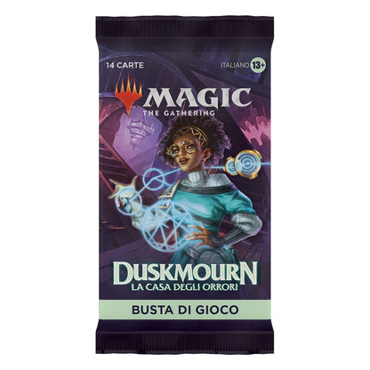 Magic the Gathering Duskmourn: La Casa degli Orrori Play-Booster Display (36) italienisch