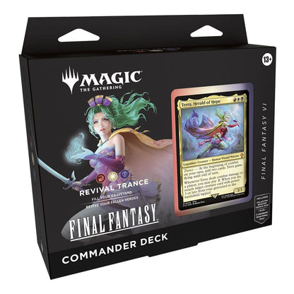 Magic the Gathering Final Fantasy Commander-Decks Display (4) englisch