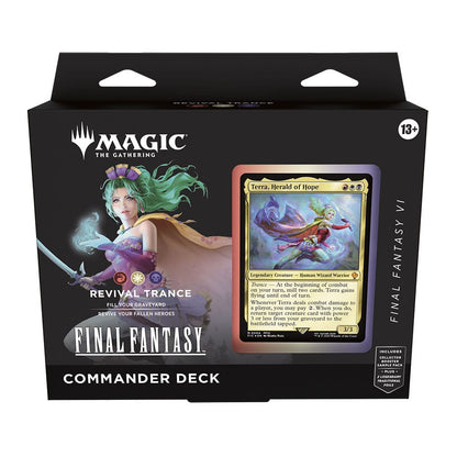 Magic the Gathering Final Fantasy Commander-Decks Display (4) englisch