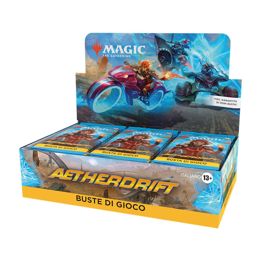 Magic the Gathering Aetherdrift Play-Booster Display (30) italienisch