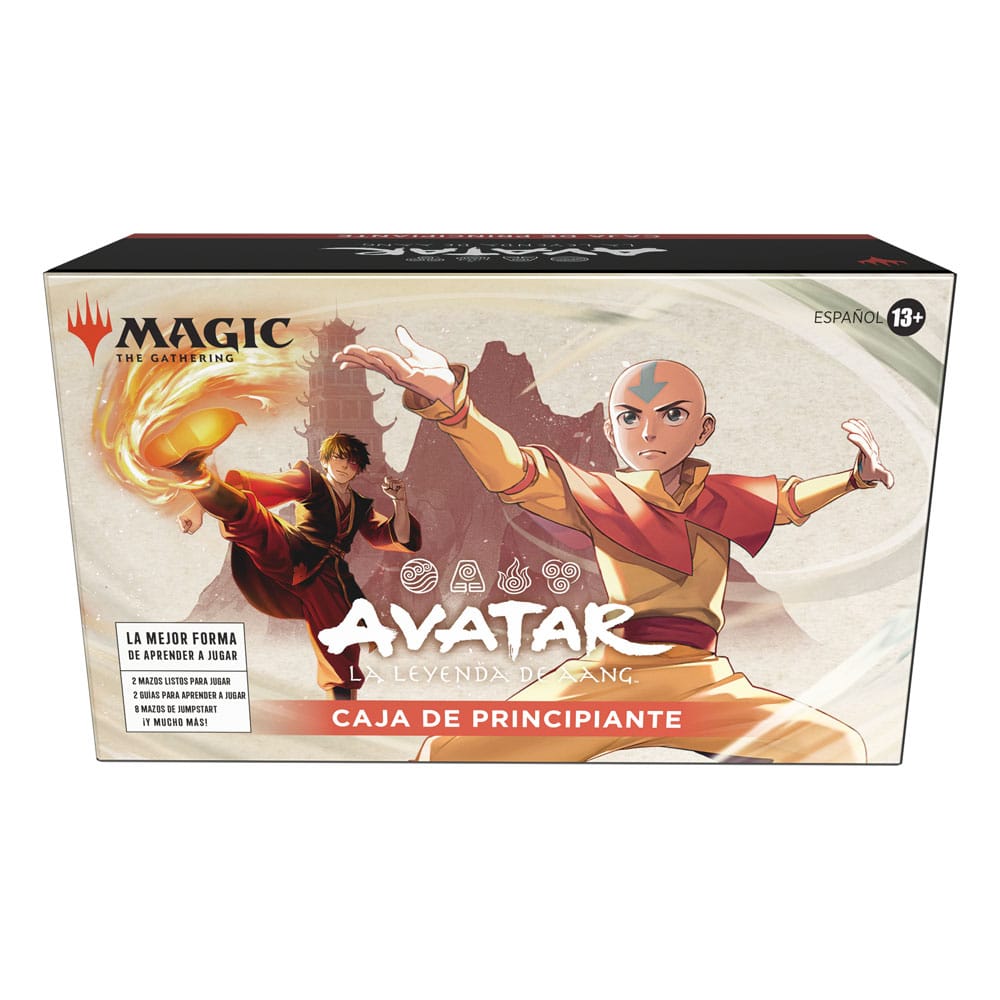 Magic the Gathering Avatar: la leyenda de Aang Einsteigerboxen Umkarton (3) spanisch