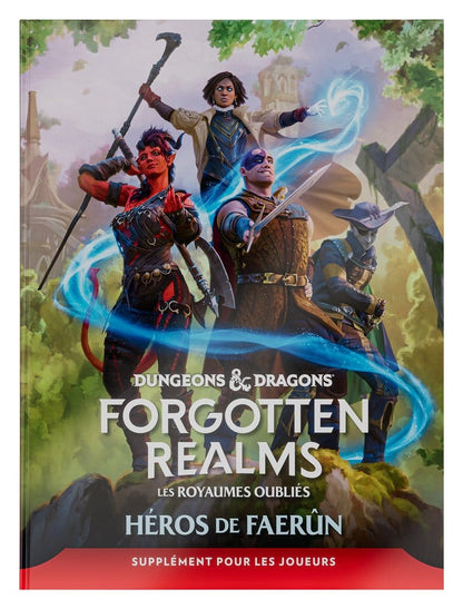 Dungeons & Dragons RPG Forgotten Realms: Héros de Faerun Spielerleitfaden *Französische Version*