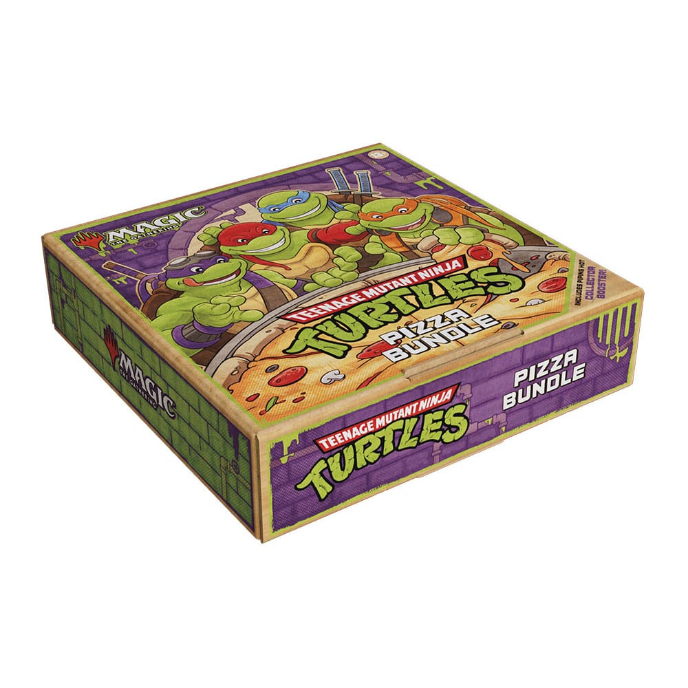Magic the Gathering Teenage Mutant Ninja Turtles Pizza Bundle englisch