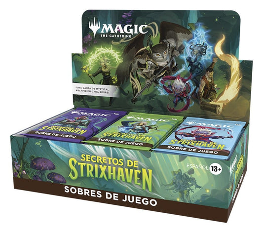 Magic the Gathering Secretos de Strixhaven Play-Booster Display (30) spanisch