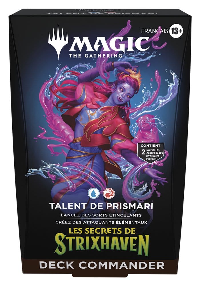 Magic the Gathering Les secrets de Strixhaven Commander Decks Umkarton (5) französisch