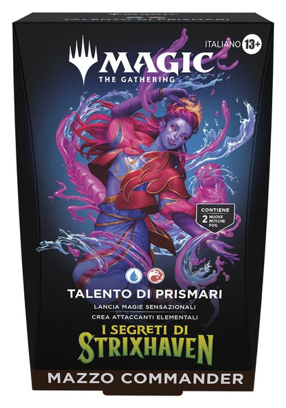 Magic the Gathering I Segreti di Strixhaven Commander Decks Umkarton (5) italienisch
