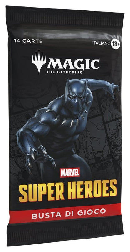 Magic the Gathering Marvel Super Heroes Play-Booster Display (30) italienisch