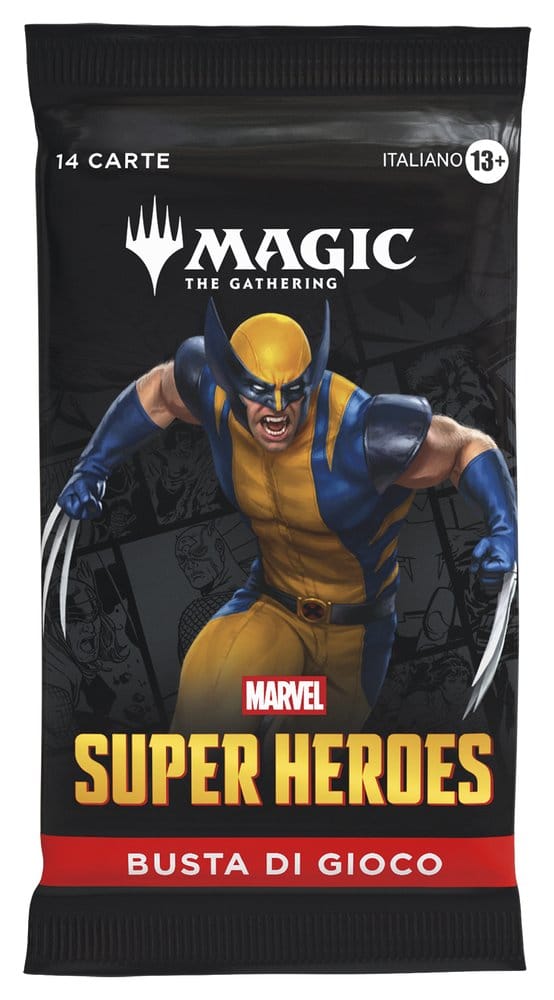 Magic the Gathering Marvel Super Heroes Play-Booster Display (30) italienisch